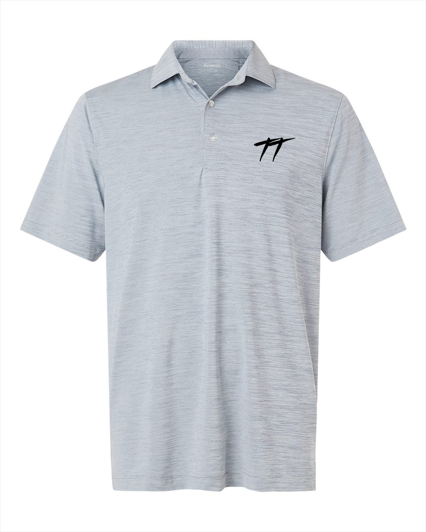 The Signature TT Bohemian Striped Performance Polo